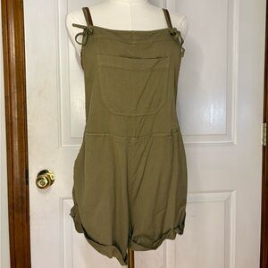 Billabong Olive Green Romper